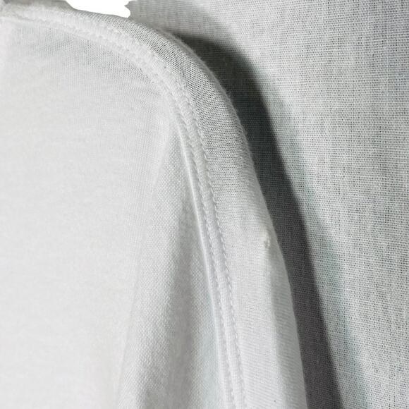 Calvin Klein Performance womans Sliced Logo Cropped T-Shirt White  XL - Picture 4 of 11